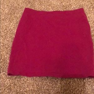 Fuchsia Mini Skirt